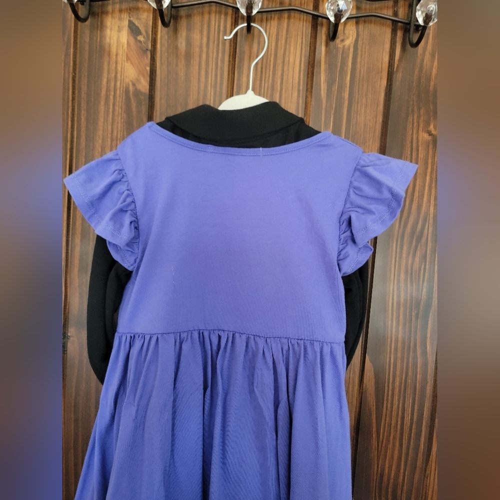 Short sleeve dress with Uniform long sleeve shirt - Picture 7 of 11
